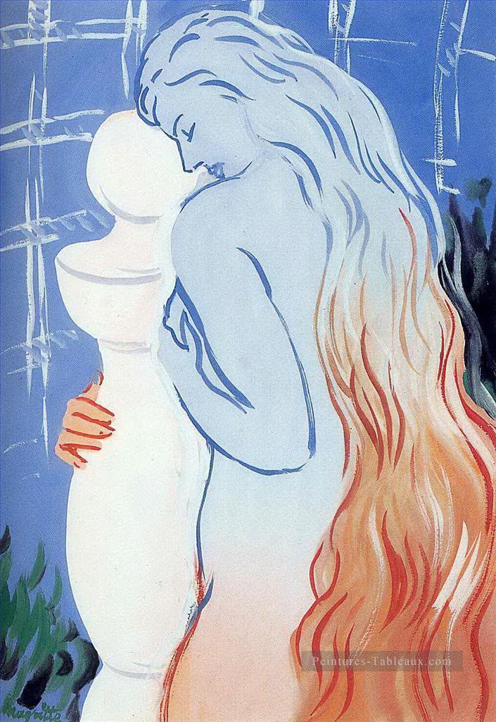 快楽の深さ 1948年 ルネ・マグリット油絵